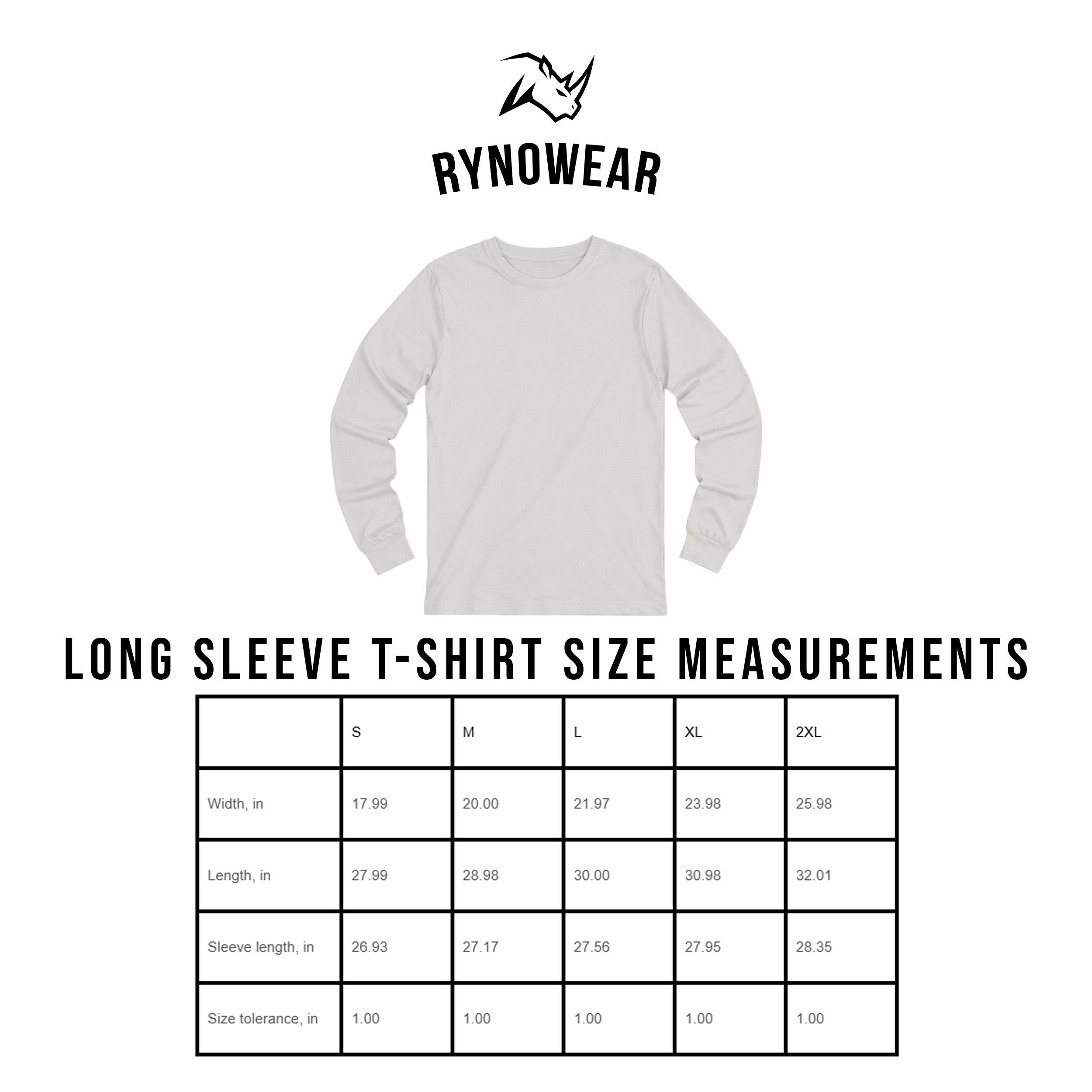 Ryno Identity Long Sleeve Tee - RynoWear