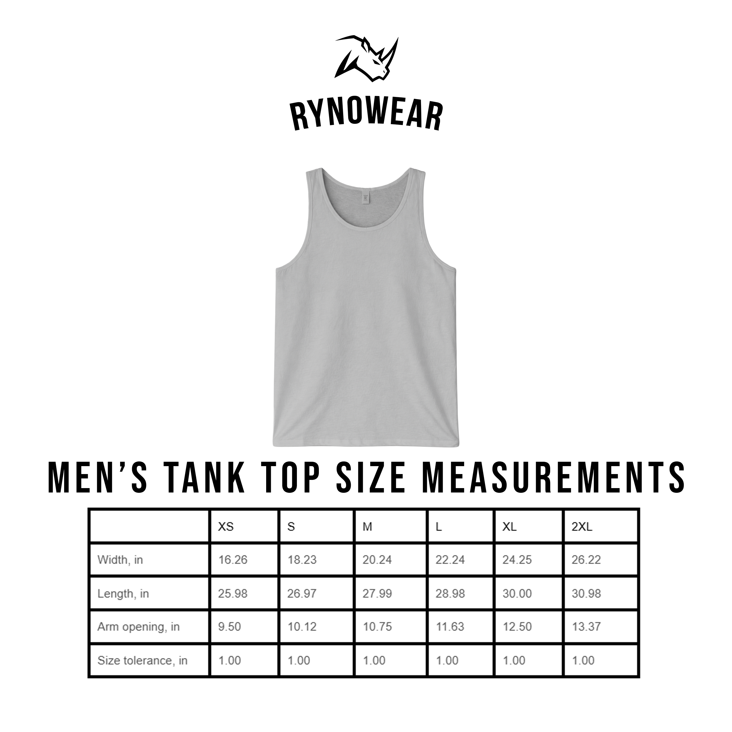 Vertical Discipline Tank - RynoWear