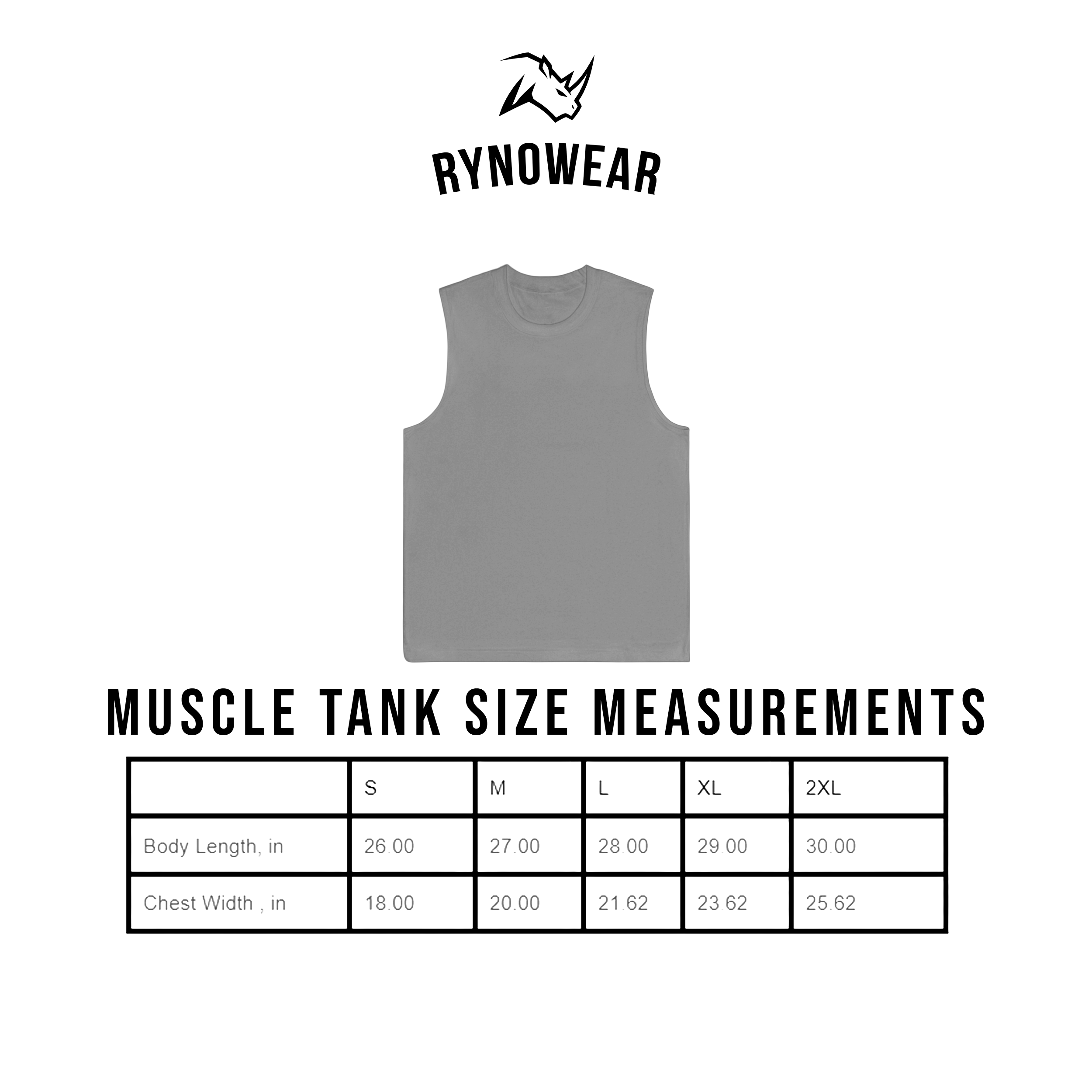 Ryno Crest Muscle Tank - RynoWear