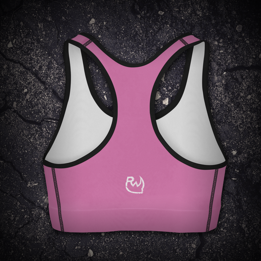 Pink Ryno Crush Sports Bra - RynoWear
