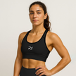 Ryno Axis Padded Sports Bra - Onyx - RynoWear