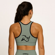 Ryno Flow Padded Sports Bra - Sage - RynoWear