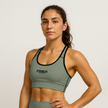 Ryno Flow Padded Sports Bra - Sage - RynoWear
