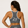 Ryno Flow Padded Sports Bra - Slate - RynoWear