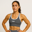 Ryno Flow Padded Sports Bra - Slate - RynoWear