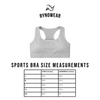 Ryno Axis Padded Sports Bra - Slate - RynoWear